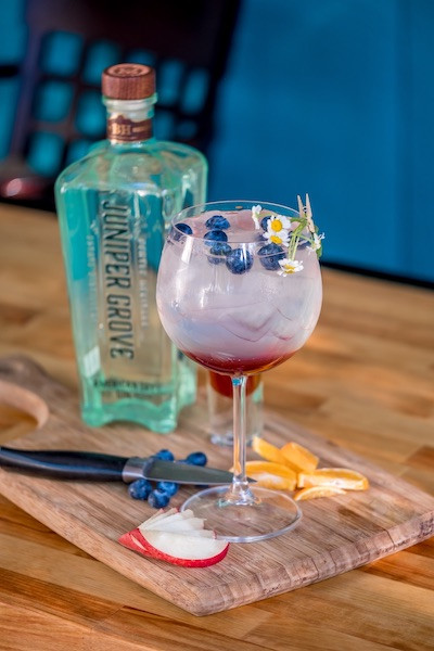 Fourth of July Cocktail with Juniper Grove American Dry Gin