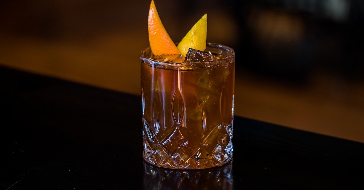 Spring inspired Old Fashioned Cocktail Recipe