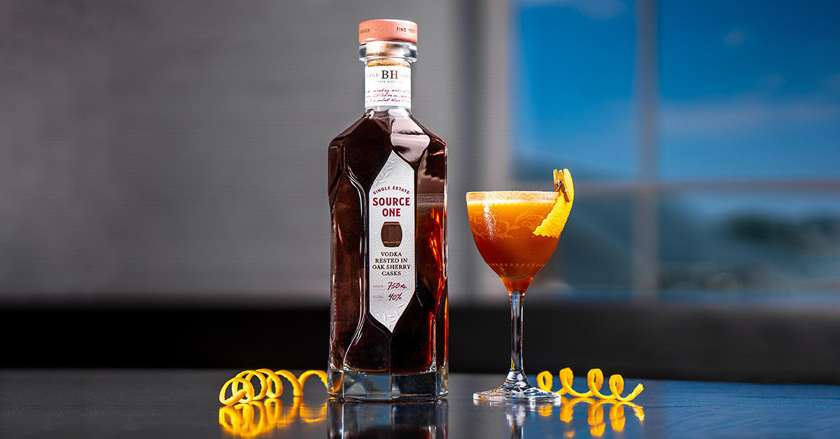 Sherry Rested Apple Pie Martini